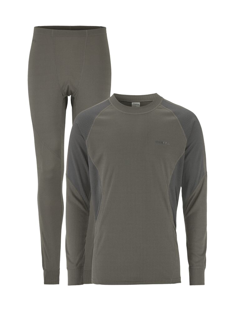 Baselayer Set M från Craft i Granite/Asphalt