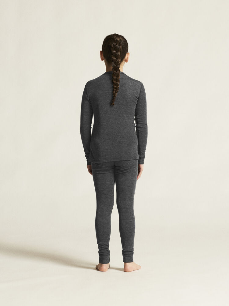 Craft Wool Merino Set Jr - BLACK MELANGE [998000] / 110/116