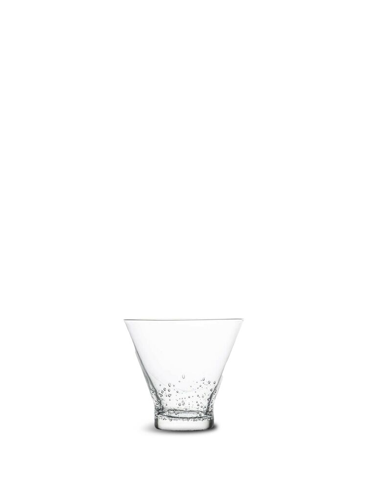Water glass Bubbles (12) Clear
