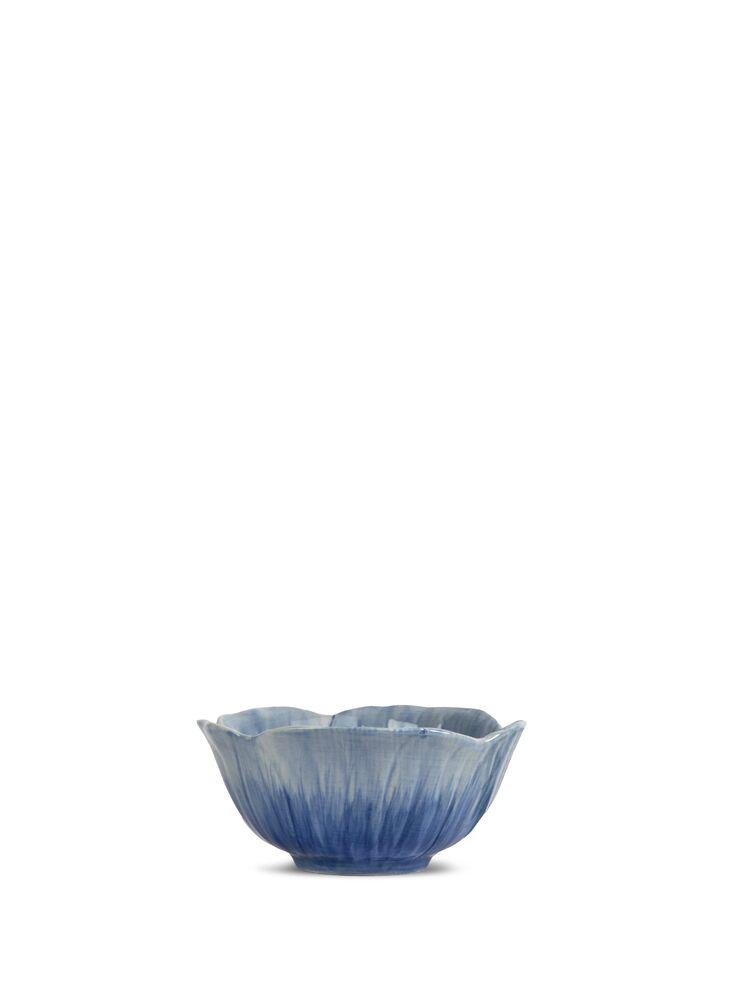 Bowl Poppy (4) Blue
