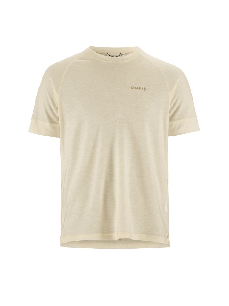 Craft Wool SS Tee M - Tofu Melange [105M] / XS