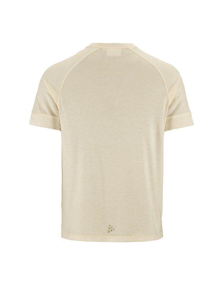 Craft Wool SS Tee M - Tofu Melange [105M] / XS
