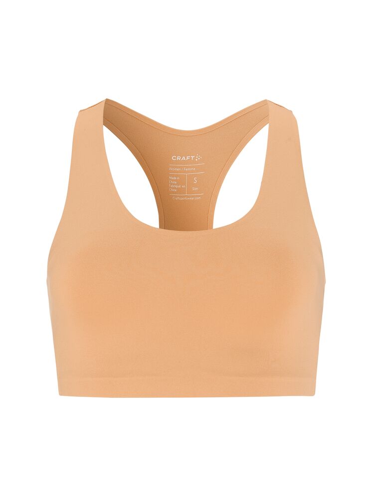 Craft Collective Padded Sports Bra W - Apricot (Retail) [7540] / XS
