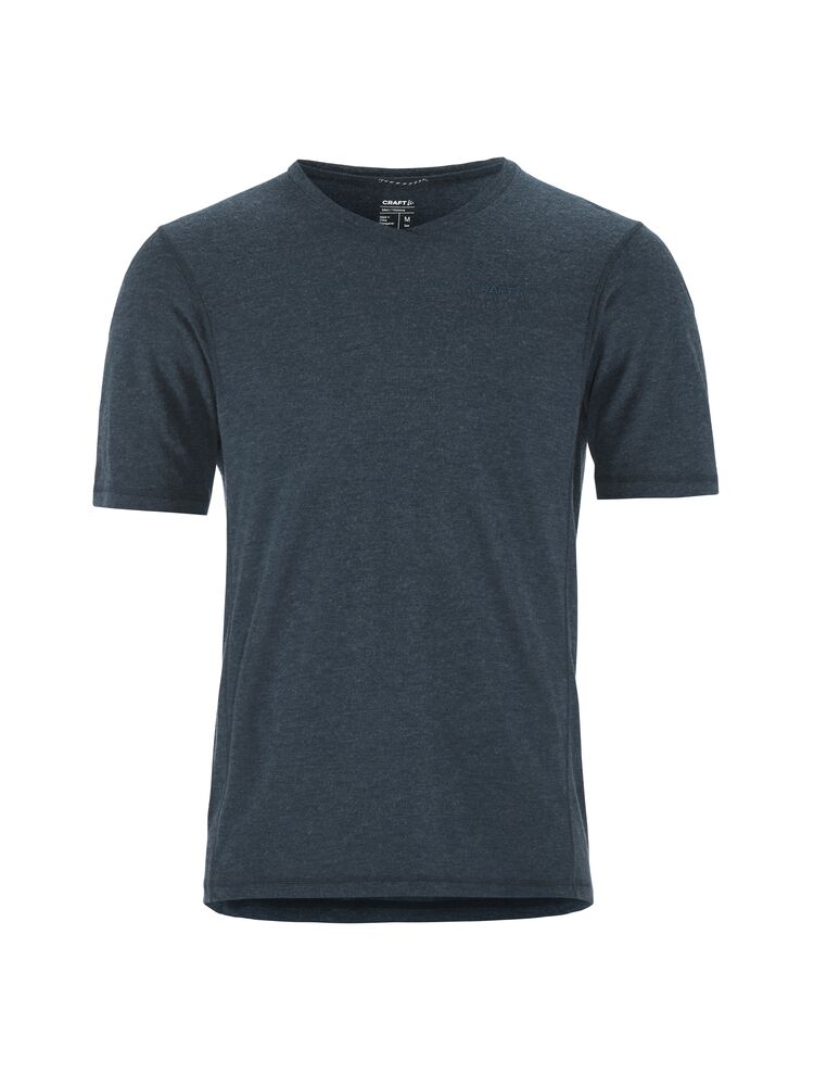 Craft Everyday Wool SS Tee M - North Melange [385M] / XS