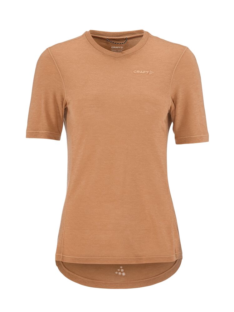Craft Everyday Wool SS Tee W - Syrup/Melange [246M] / XS