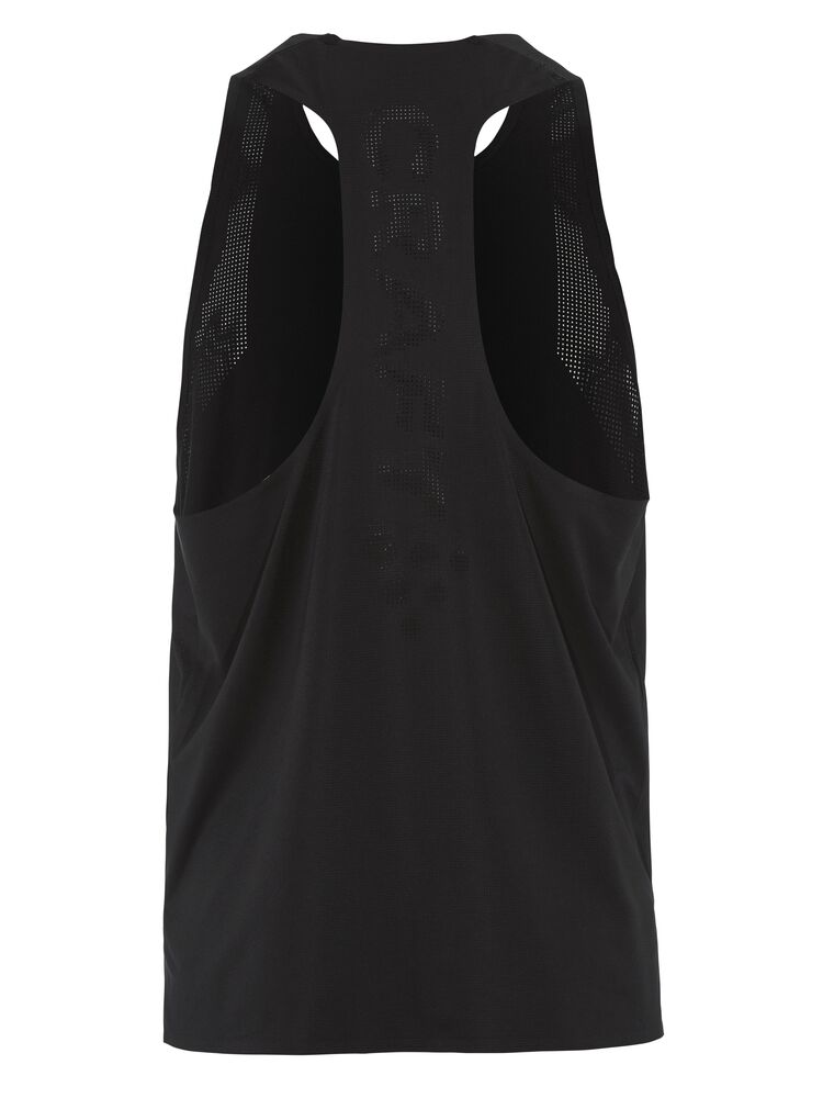Craft Race Day Singlet 2 M - Black [9990] / XS