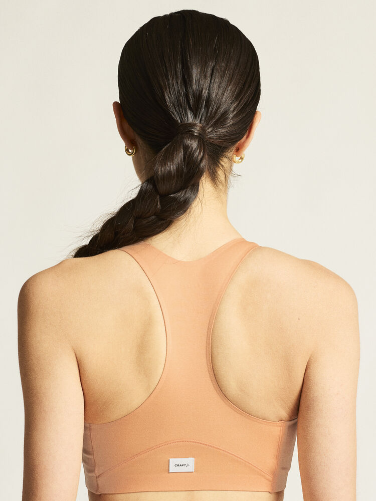 Craft Collective Padded Sports Bra W - Apricot (Retail) [7540] / XS