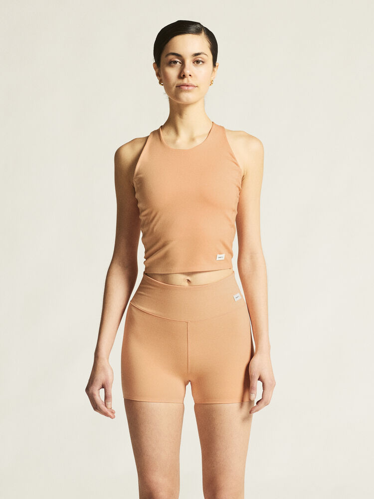 Craft Collective Cropped Singlet W - Apricot (Retail) [7540] / XS