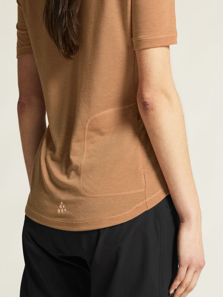 Craft Everyday Wool SS Tee W - Syrup/Melange [246M] / XS