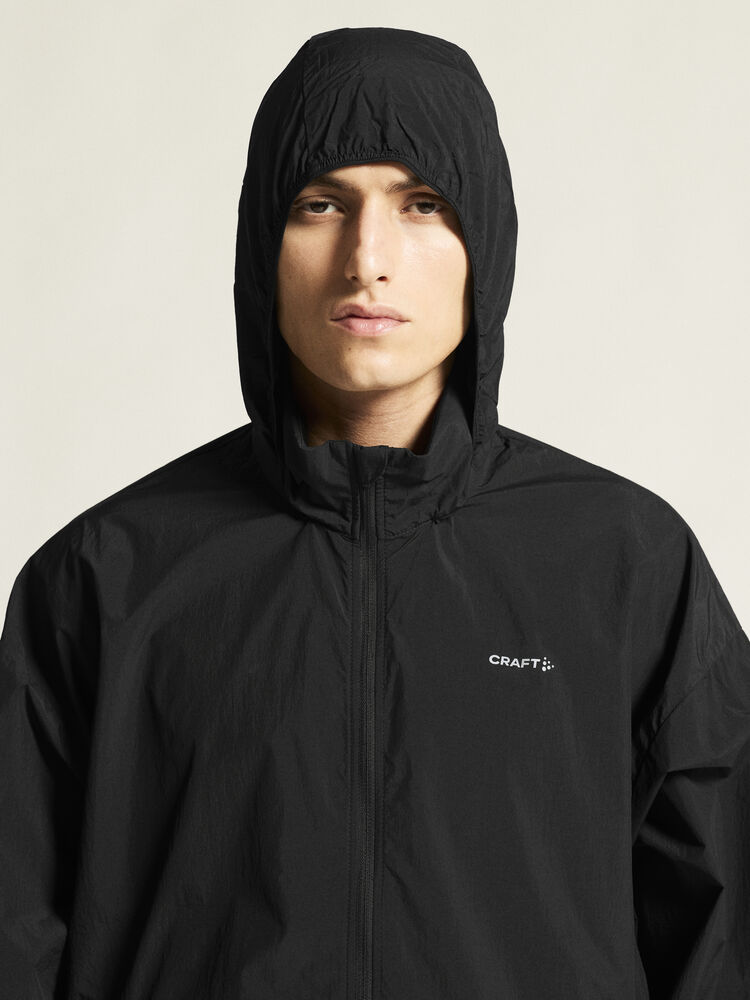 Craft Hypervent Oversized Wind Jacket M - Black [9990] / XS
