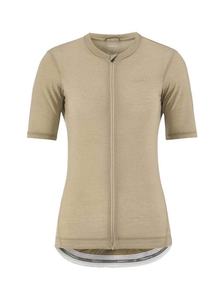 Craft Everyday Wool SS Jersey W - Hay Melange [608M] / XS