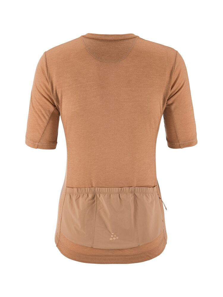 Craft Everyday Wool SS Jersey W - Syrup/Melange [246M] / XS