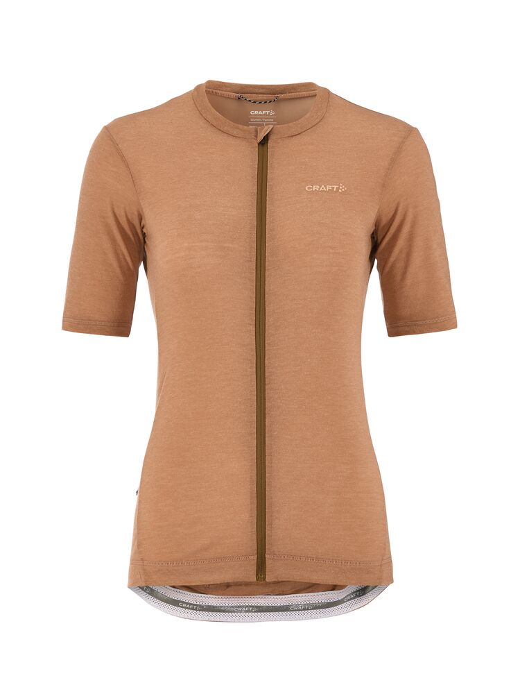 Craft Everyday Wool SS Jersey W - Syrup/Melange [246M] / XS