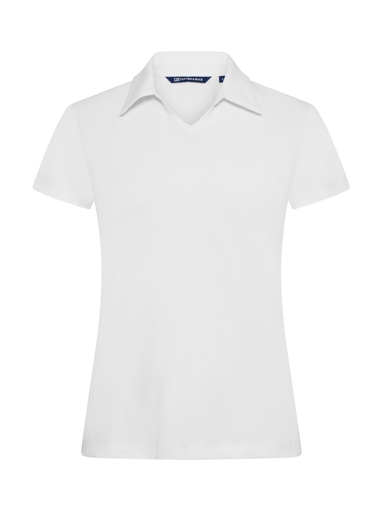 Cutter & Buck Virtue Polo V-neck - White [00] / XS