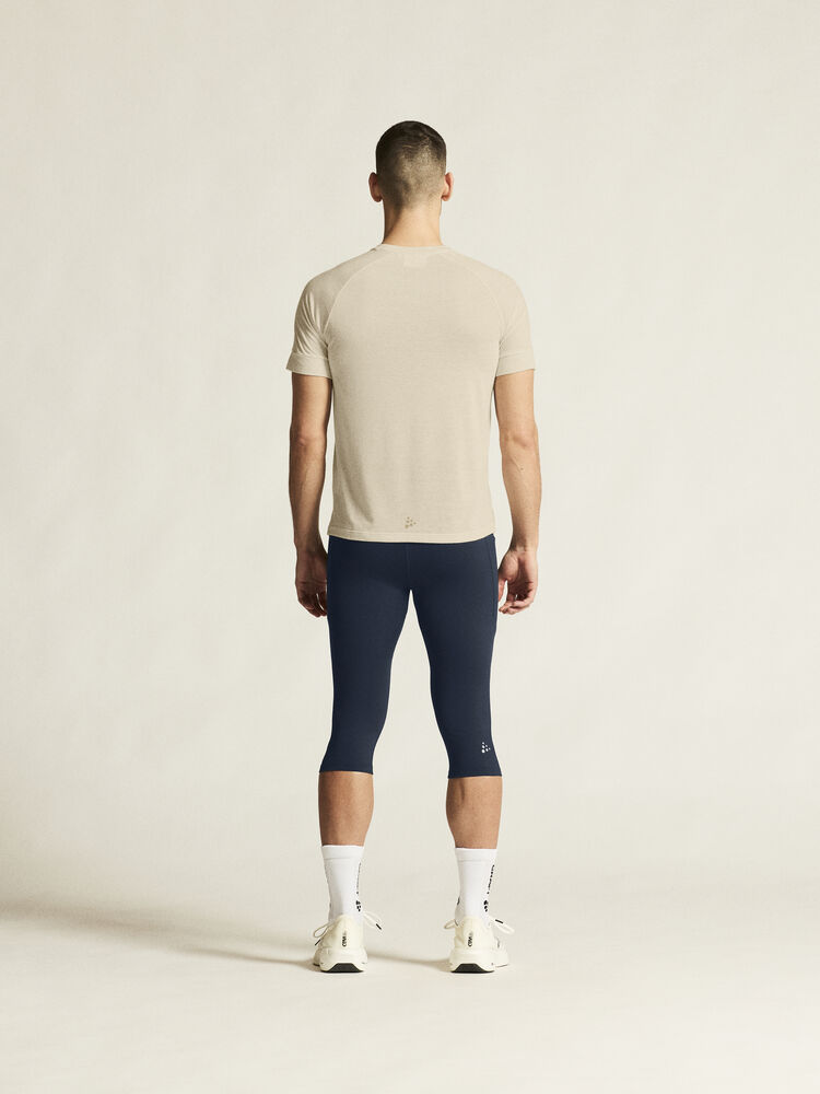 Craft Wool SS Tee M - Tofu Melange [105M] / XS