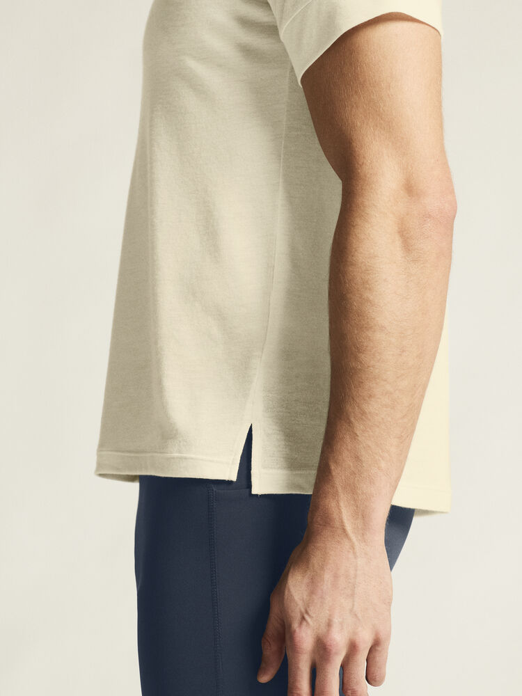 Craft Wool SS Tee M - Tofu Melange [105M] / XS