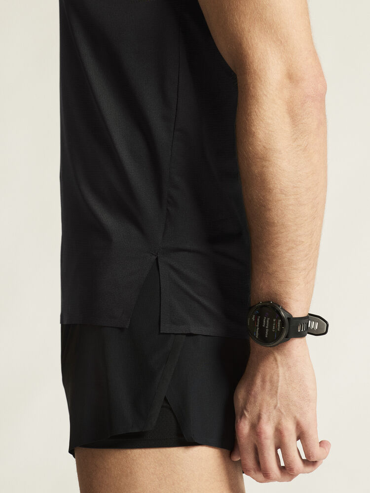 Craft Race Day Singlet 2 M - Black [9990] / XS