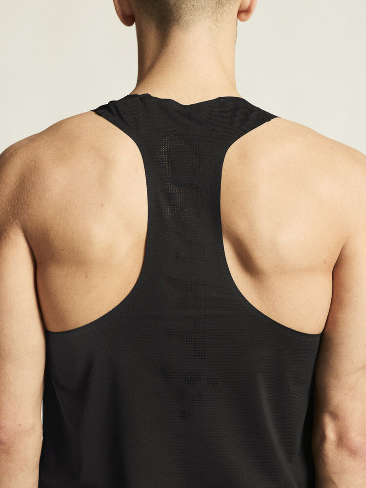 Craft Race Day Singlet 2 M - Black [9990] / XS
