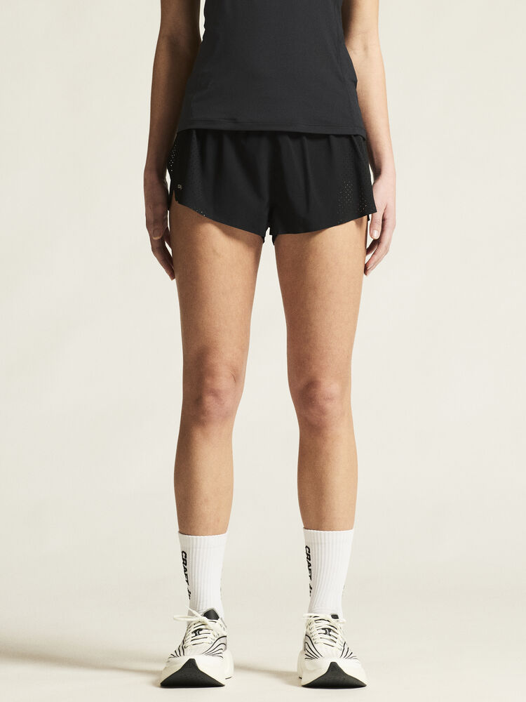 Craft Race Day Split Shorts 2 W - Black [9990] / XS