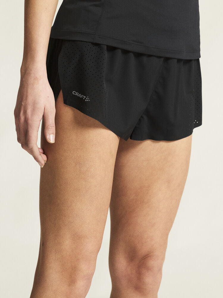 Craft Race Day Split Shorts 2 W - Black [9990] / XS