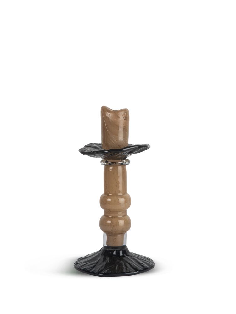 Candlestick Lara S Beige/black