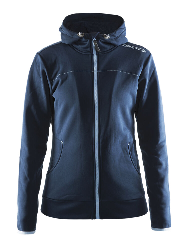 Craft Leisure Full Zip Hood W - Dk Navy [2395] / XS