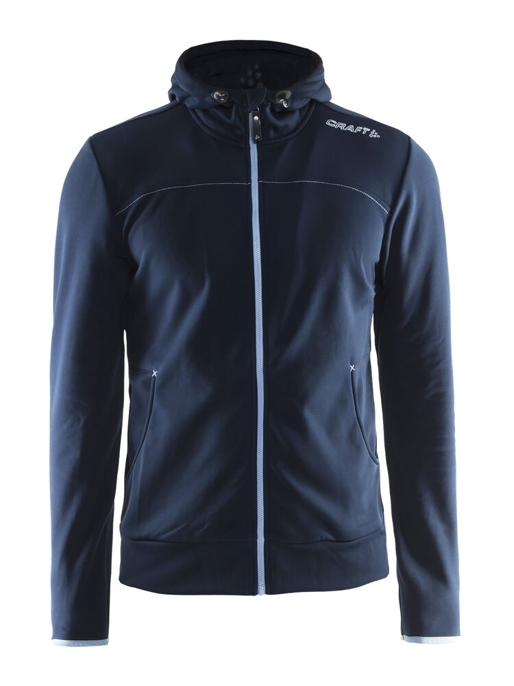 Leisure Full Zip Hood M från Craft i Dk navy