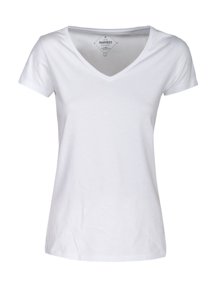 plain white t shirts women's v neck