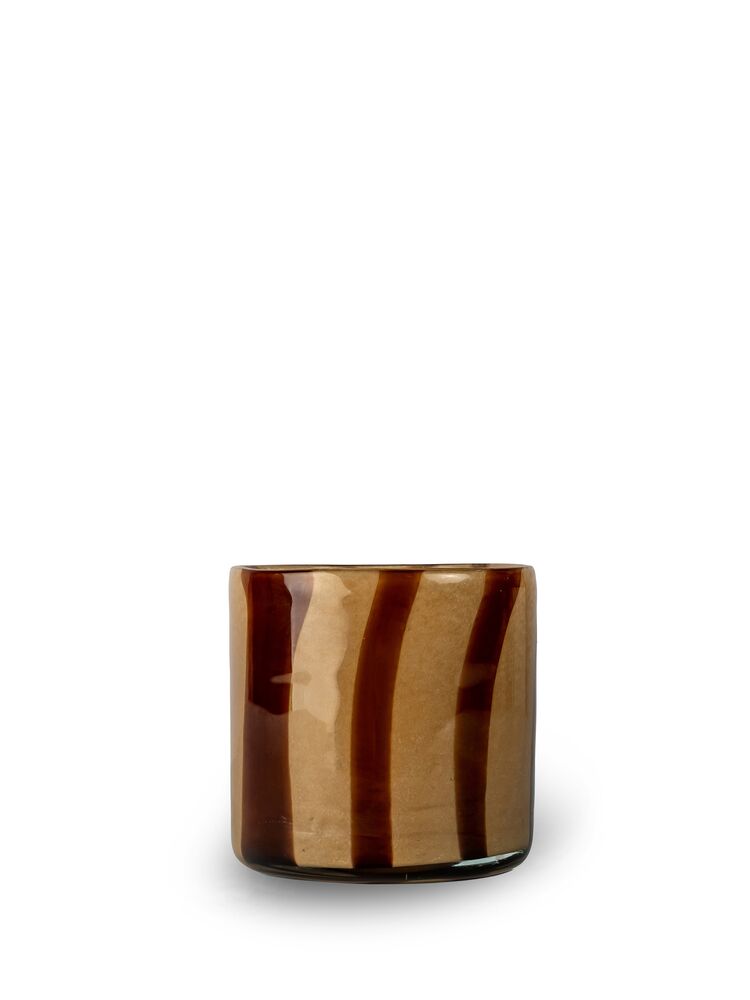 Candle holder Calore XS Curve Brown