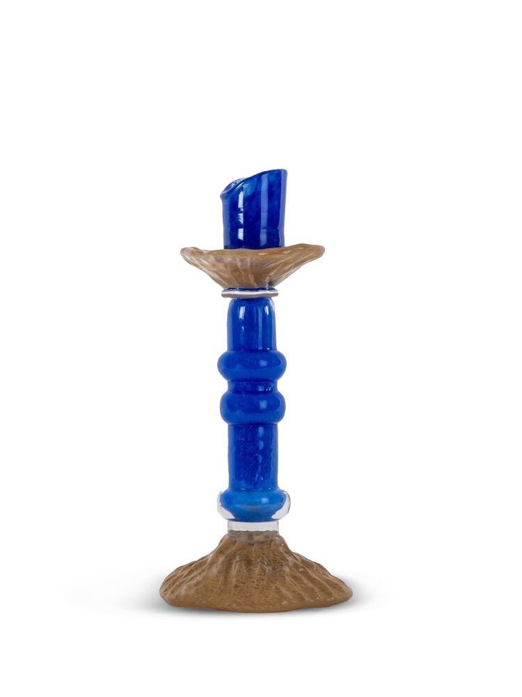 Candlestick Lara M Blue