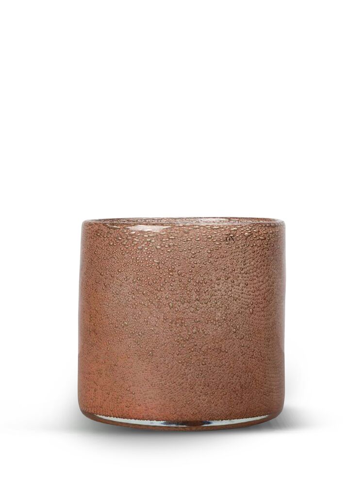 Vase/Candle holder Calore (4) Rusty red
