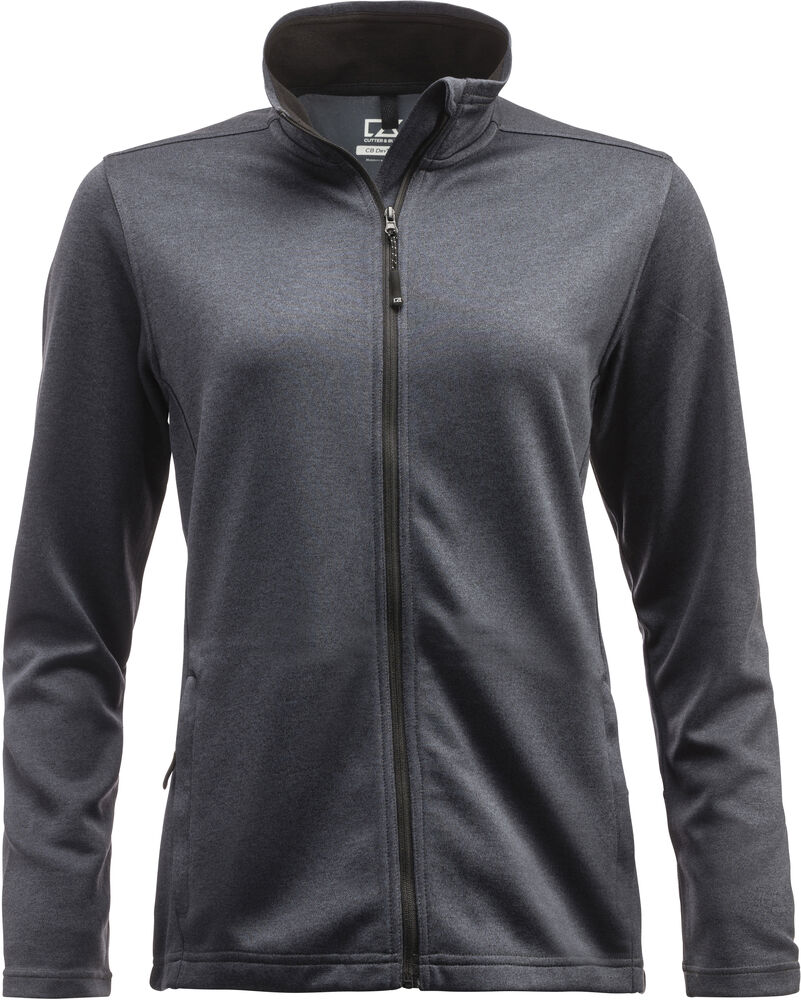 Cutter & Buck Twin Lakes Full Zip Ladie - Anthracite Melange [955] / XS