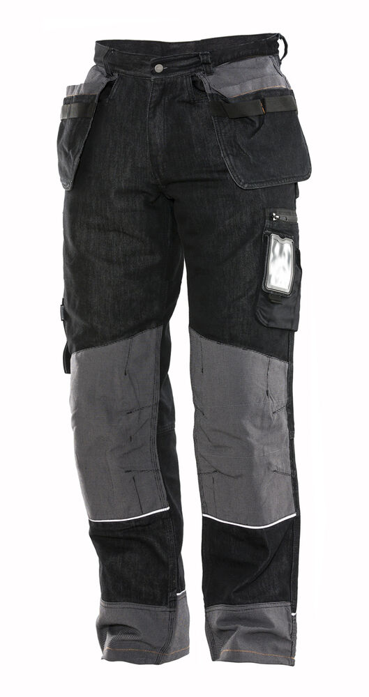 2992 Hantverksbyxa Denim, svart från Jobman