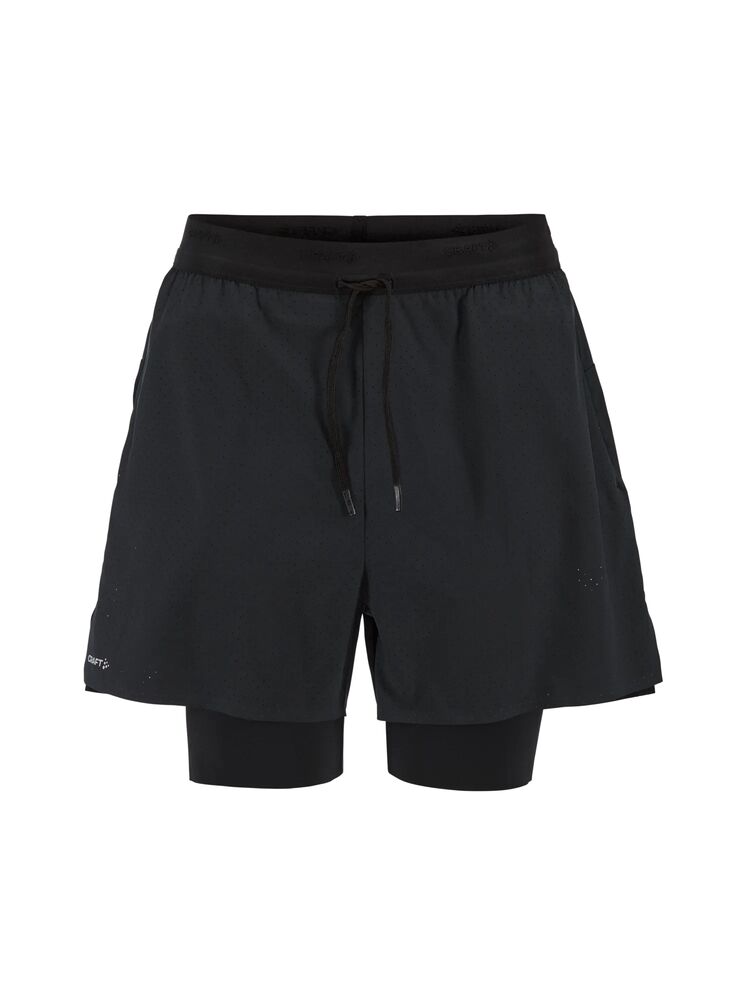 Craft Hypervent 2-in-1 Shorts M - Black [9990] / XS