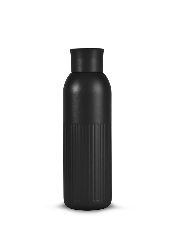 Tekla thermal bottle push Black