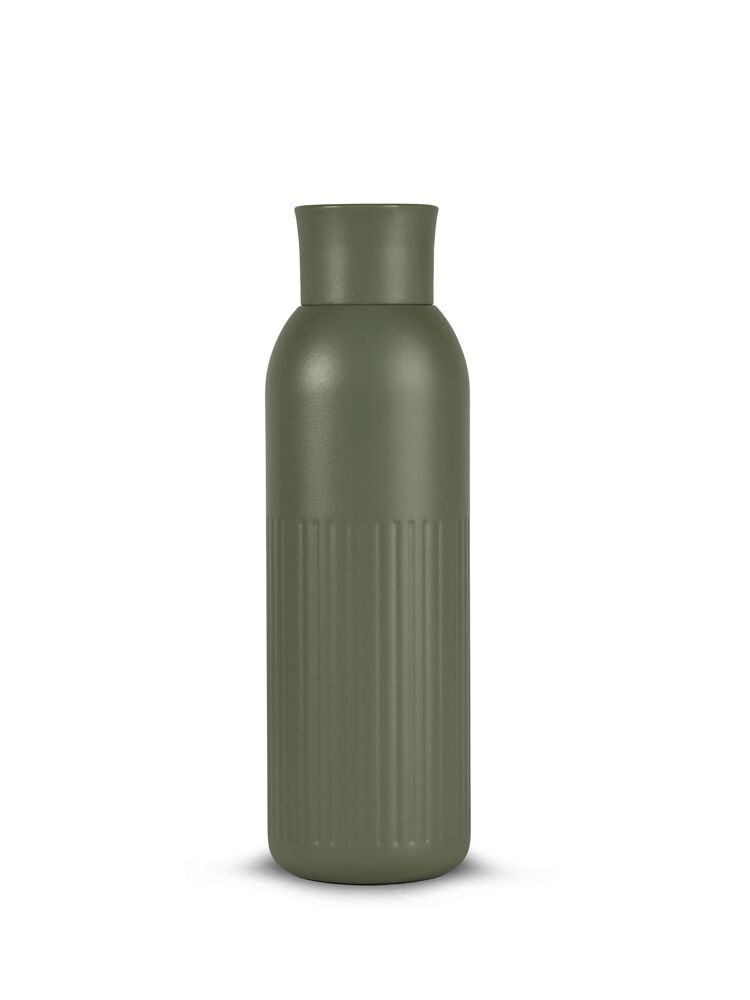 Tekla thermal bottle push Green