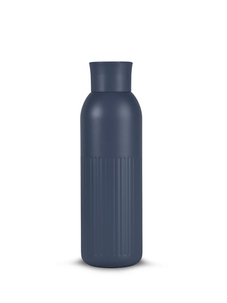 Tekla thermal bottle push Blue