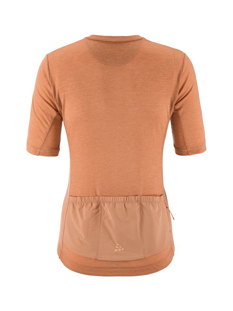 Craft Everyday Wool SS Jersey W - Syrup/Melange [246M] / XS