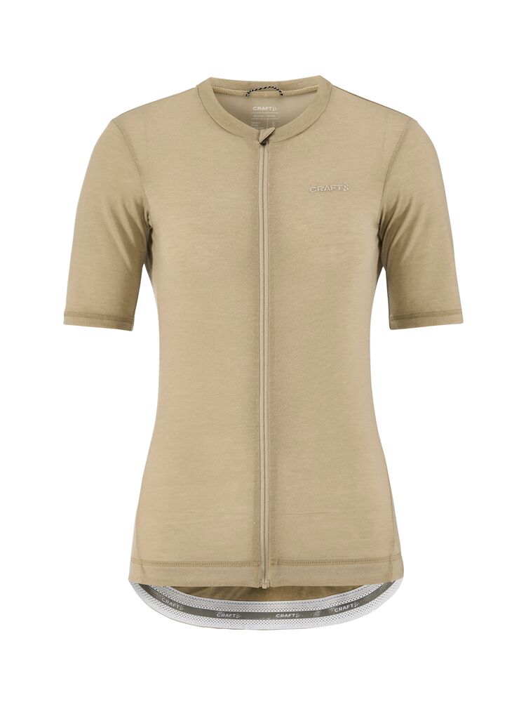 Craft Everyday Wool SS Jersey W - Hay Melange [608M] / XS
