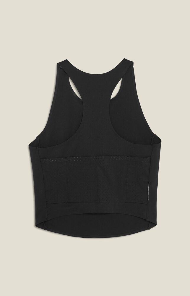 Craft Hypervent Cropped Pocket Singlet W - Black [9990] / XS