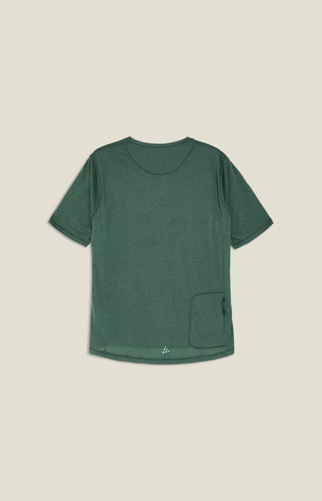 Craft Everyday Wool SS Tee M - Atlantic/Melange [653M] / XS