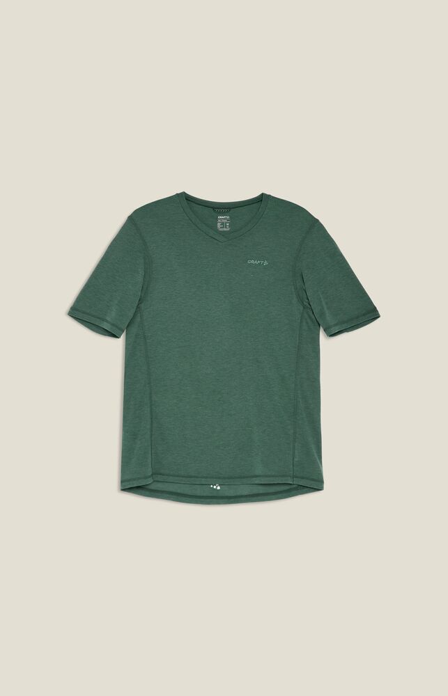 Craft Everyday Wool SS Tee M - Atlantic/Melange [653M] / XS