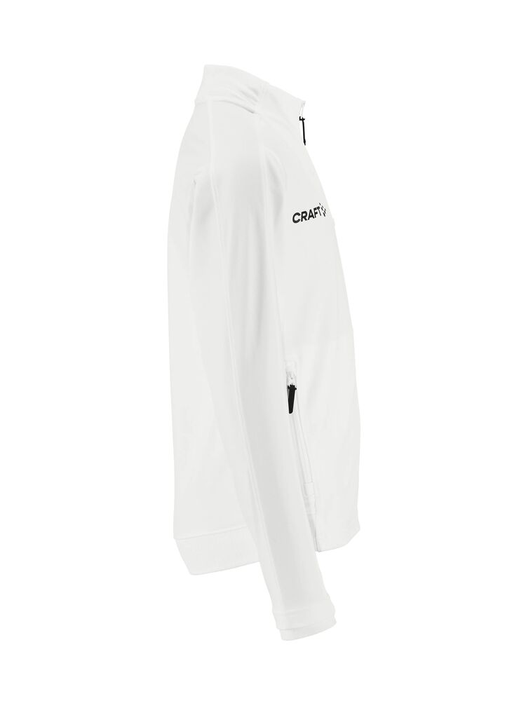 Craft Evolve 2.0 Full Zip Jacket Jr - White [1000] / 122/128