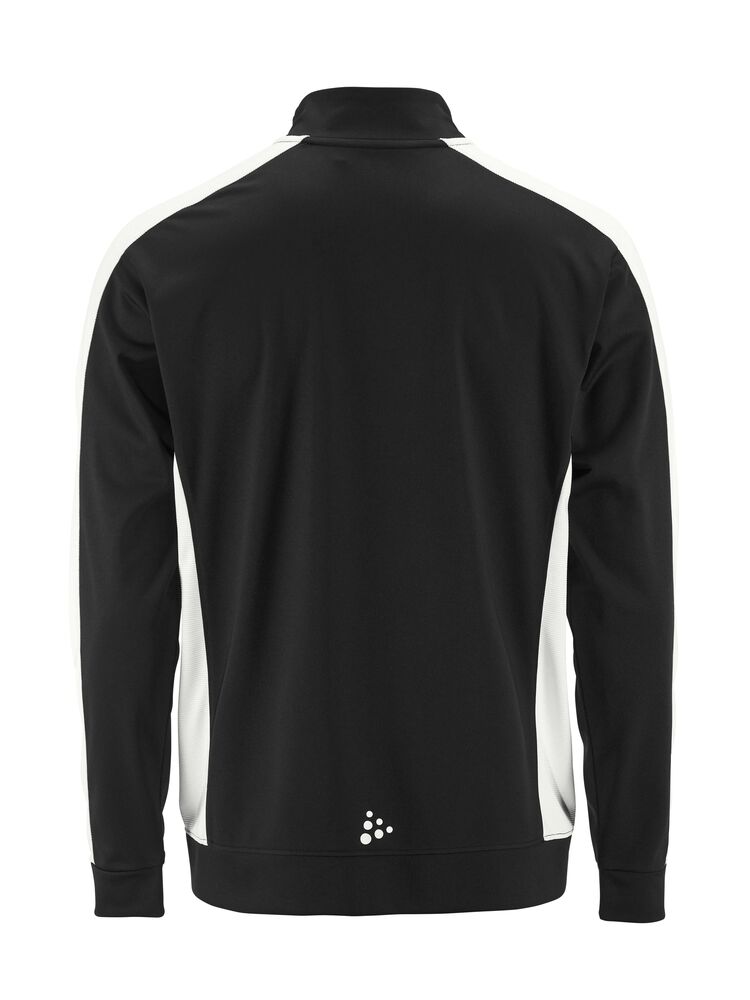 Craft Evolve 2.0 Contrast Full Zip Jacket M - Black/Contrast white [999W] / XS