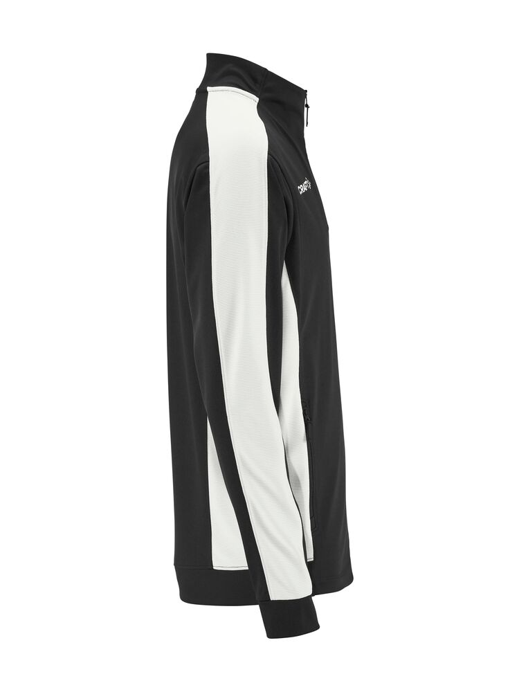 Craft Evolve 2.0 Contrast Full Zip Jacket M - Black/Contrast white [999W] / XS