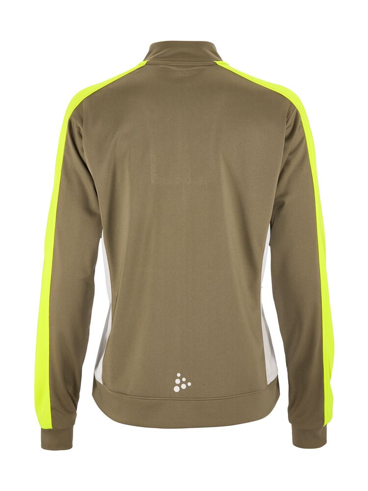 Craft Evolve 2.0 Contrast Full Zip Jacket W - Raw/Contrast yellow [237Y] / XS