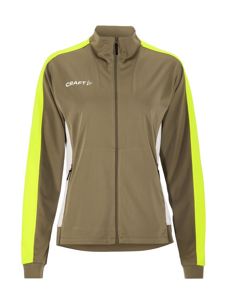 Craft Evolve 2.0 Contrast Full Zip Jacket W - Raw/Contrast yellow [237Y] / XS