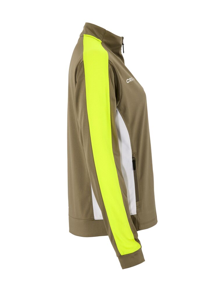 Craft Evolve 2.0 Contrast Full Zip Jacket W - Raw/Contrast yellow [237Y] / XS