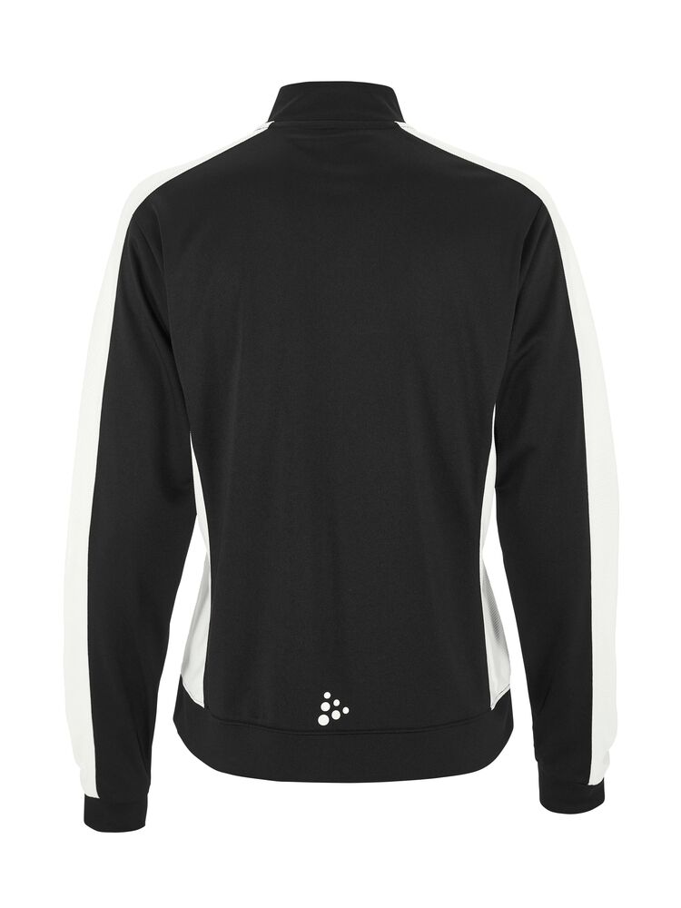 Craft Evolve 2.0 Contrast Full Zip Jacket W - Black/Contrast white [999W] / XS
