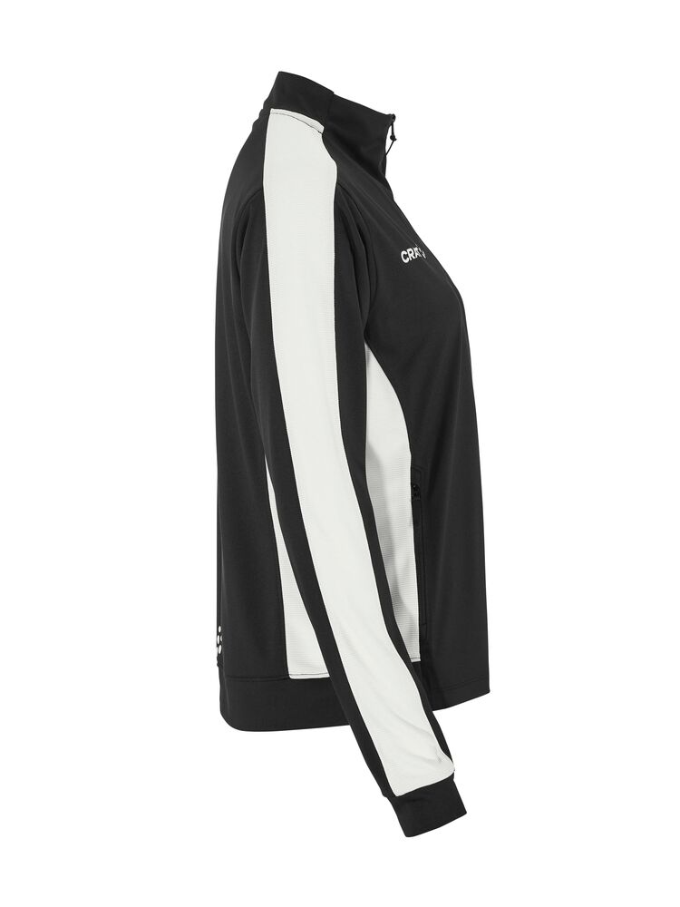 Craft Evolve 2.0 Contrast Full Zip Jacket W - Black/Contrast white [999W] / XS